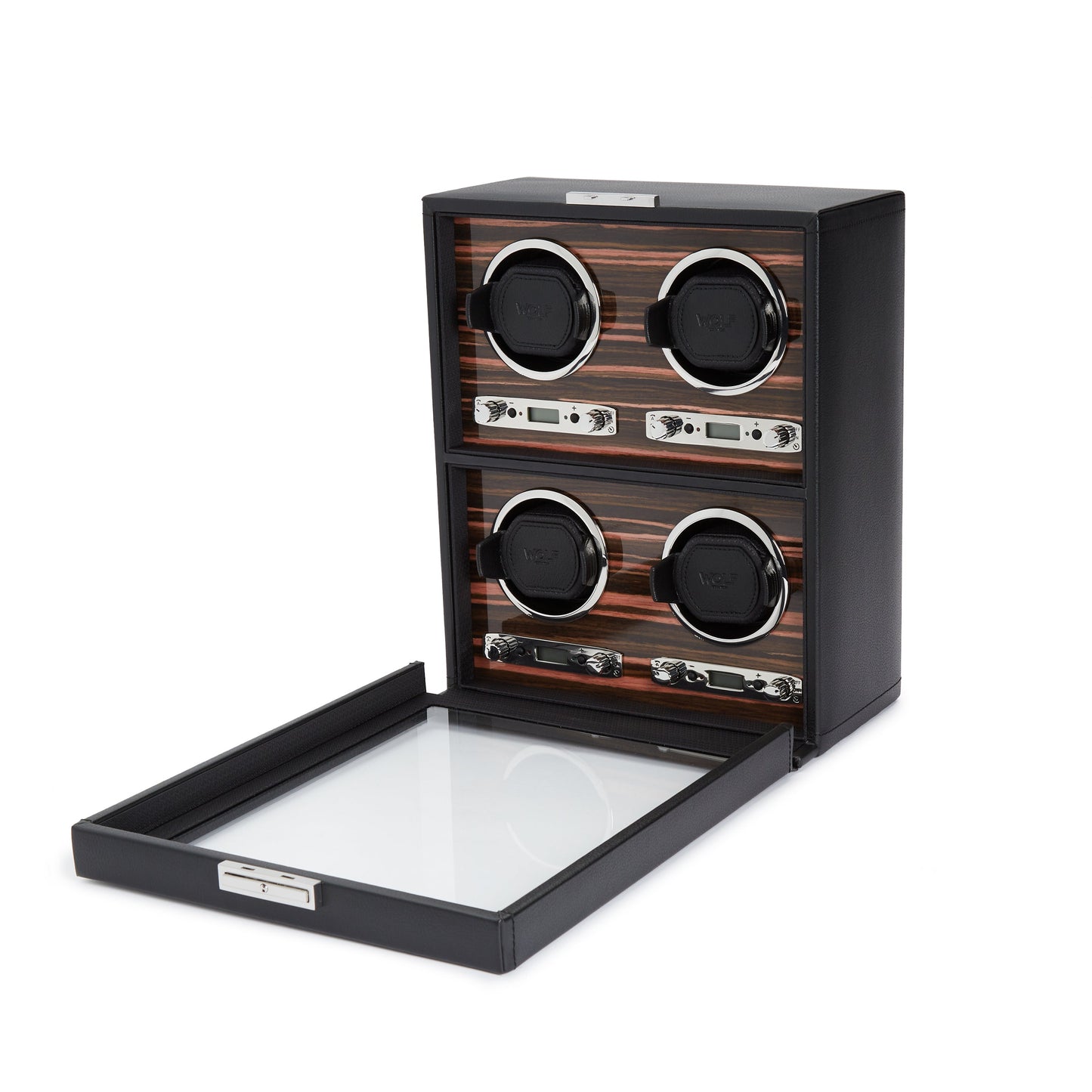 Wolf Roadster 4 Piece Winder Black