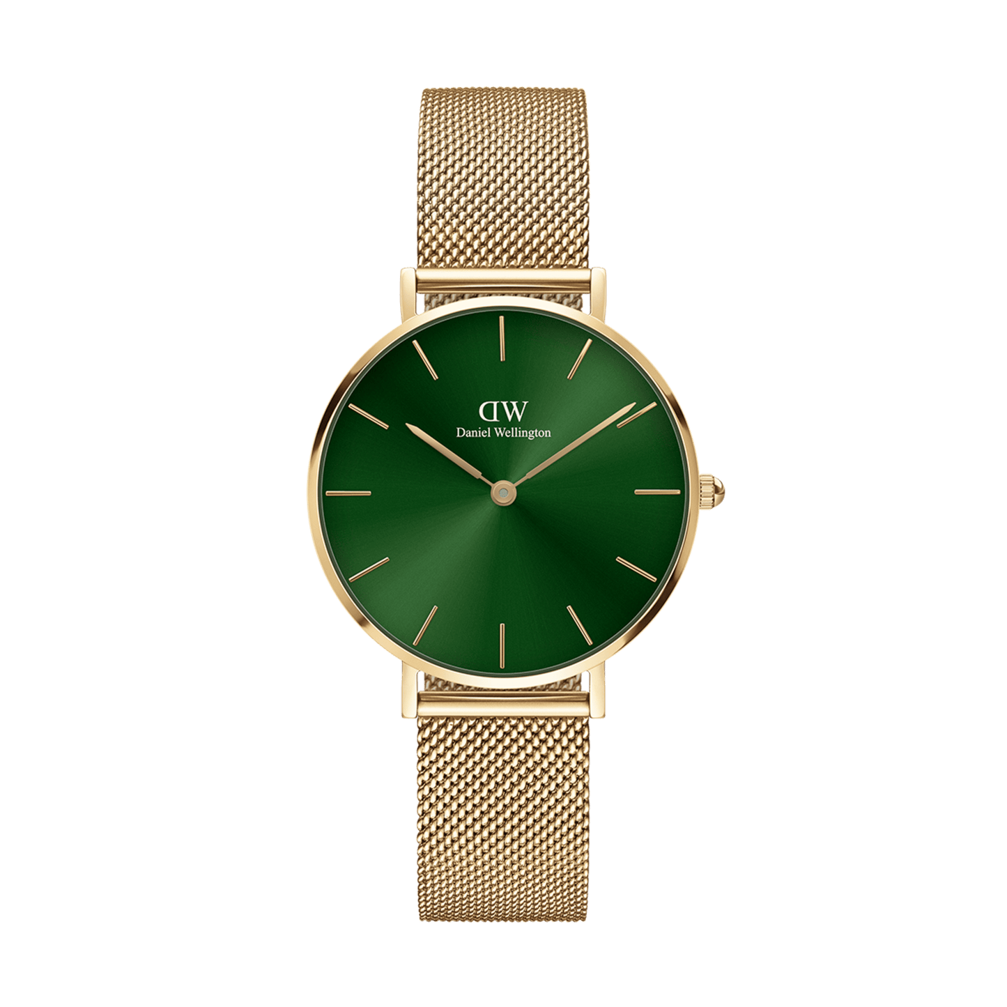 Daniel Wellington Petite Emerald 28 Gold & Goldreen Watch