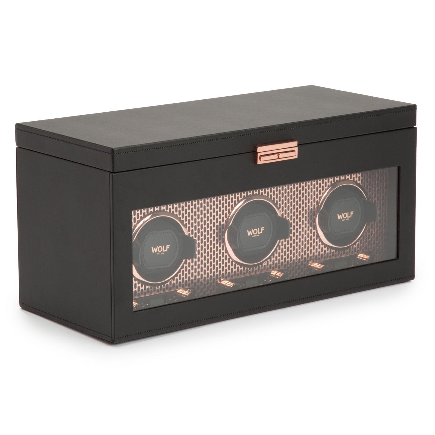 Wolf Axis Triple Winder with Storage Copper Plated