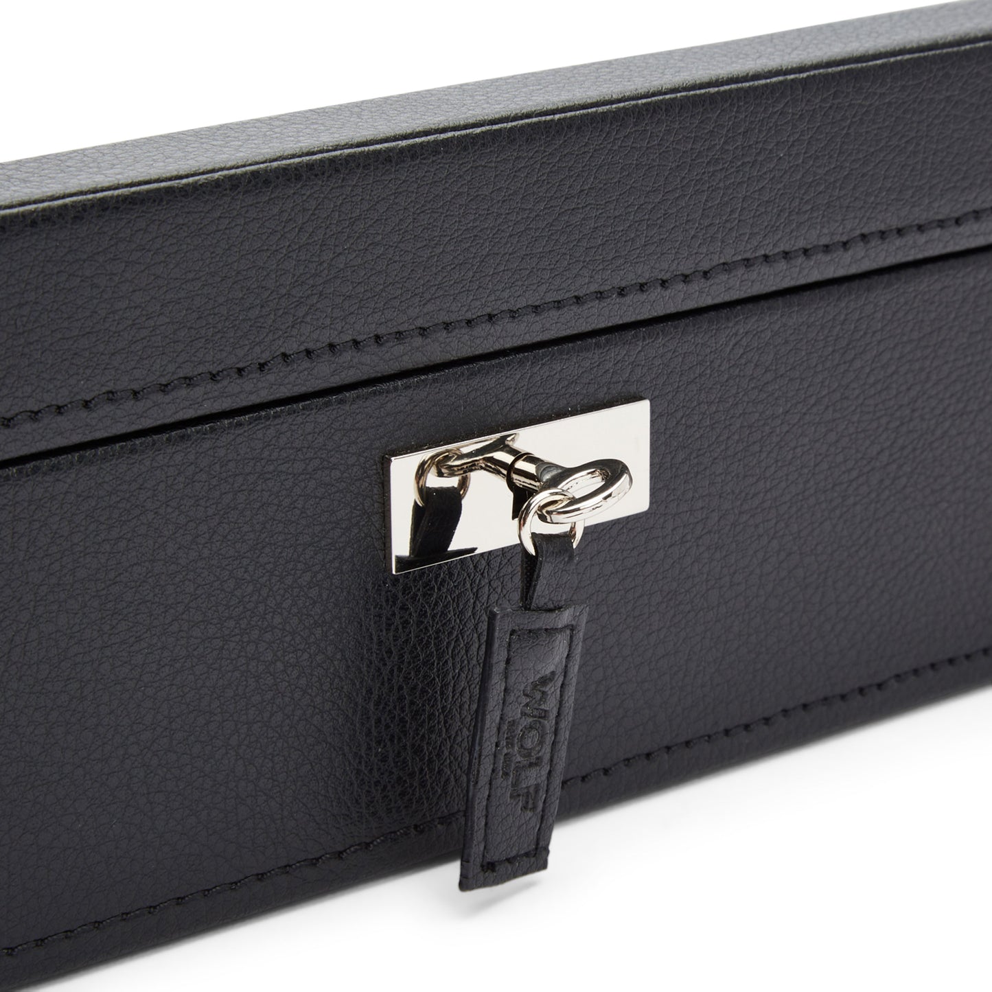 Wolf Roadster 10 Pc Watch Box Black
