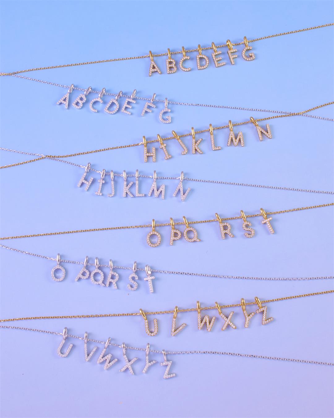 Ania Haie Silver Letter J Initial Necklace