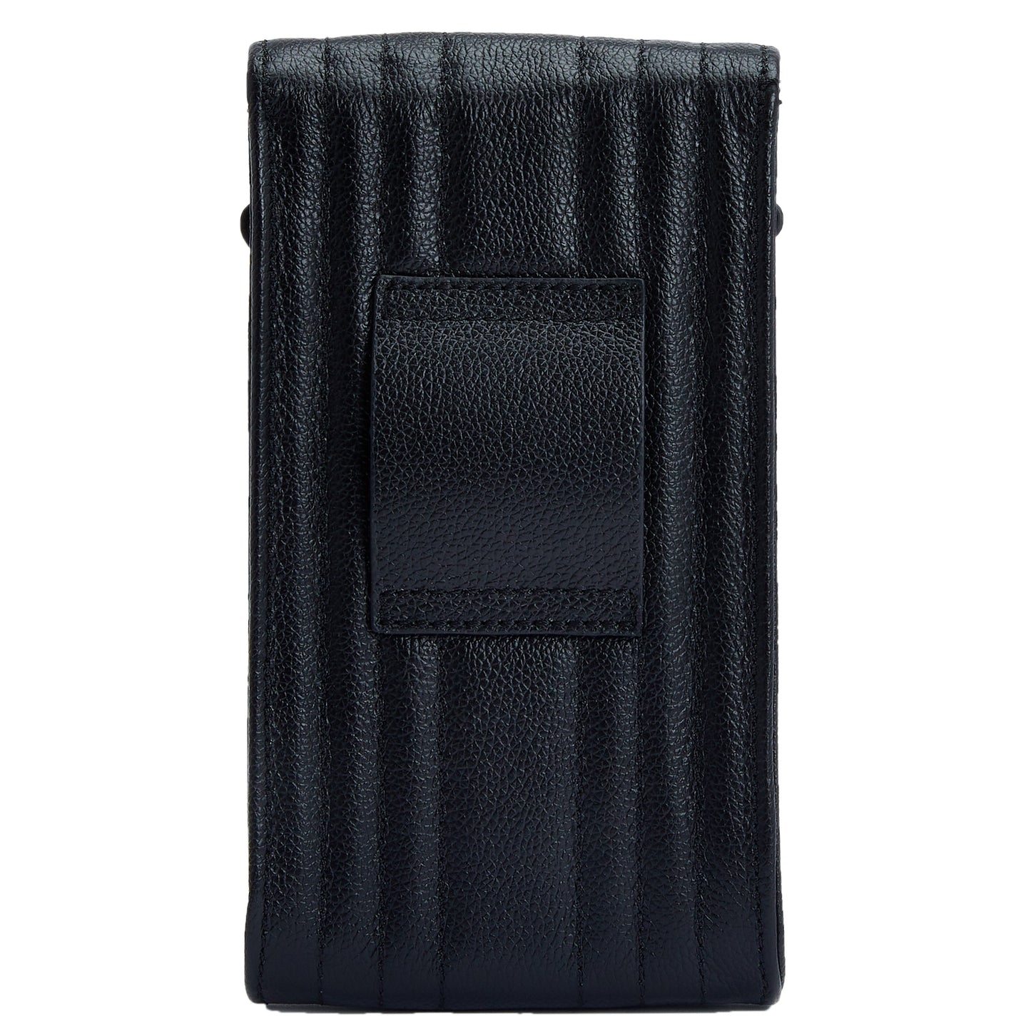 Wolf Mimi Phone Case with Wristlet & Lanyard Black