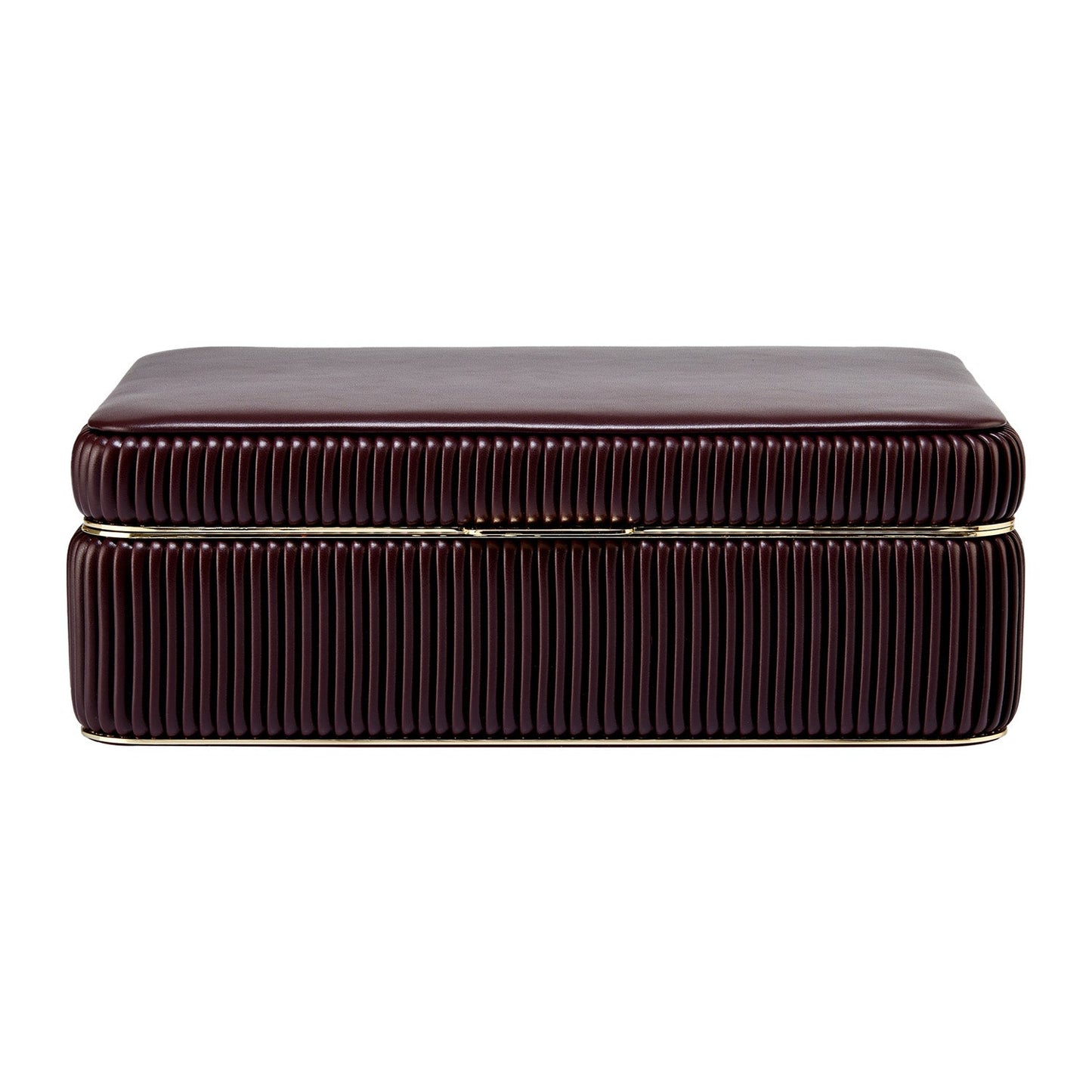 Wolf Bella Medium Jewellery Box Bordeaux
