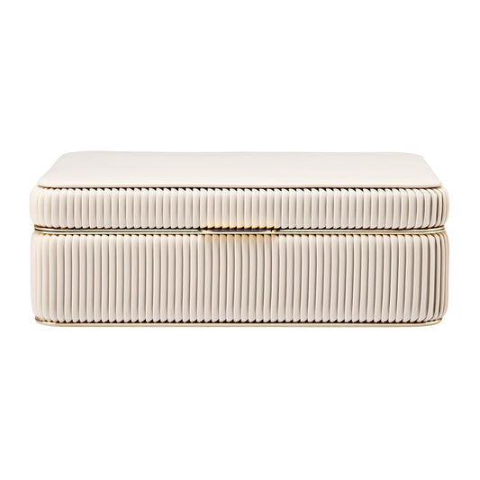 Wolf Bella Medium Jewellery Box Bone