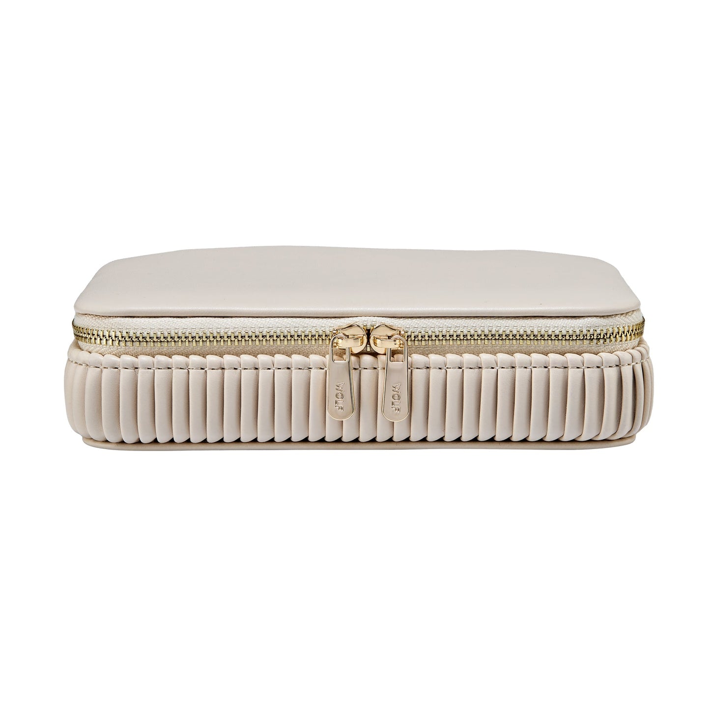 Wolf Bella Travel Zip Case Bone