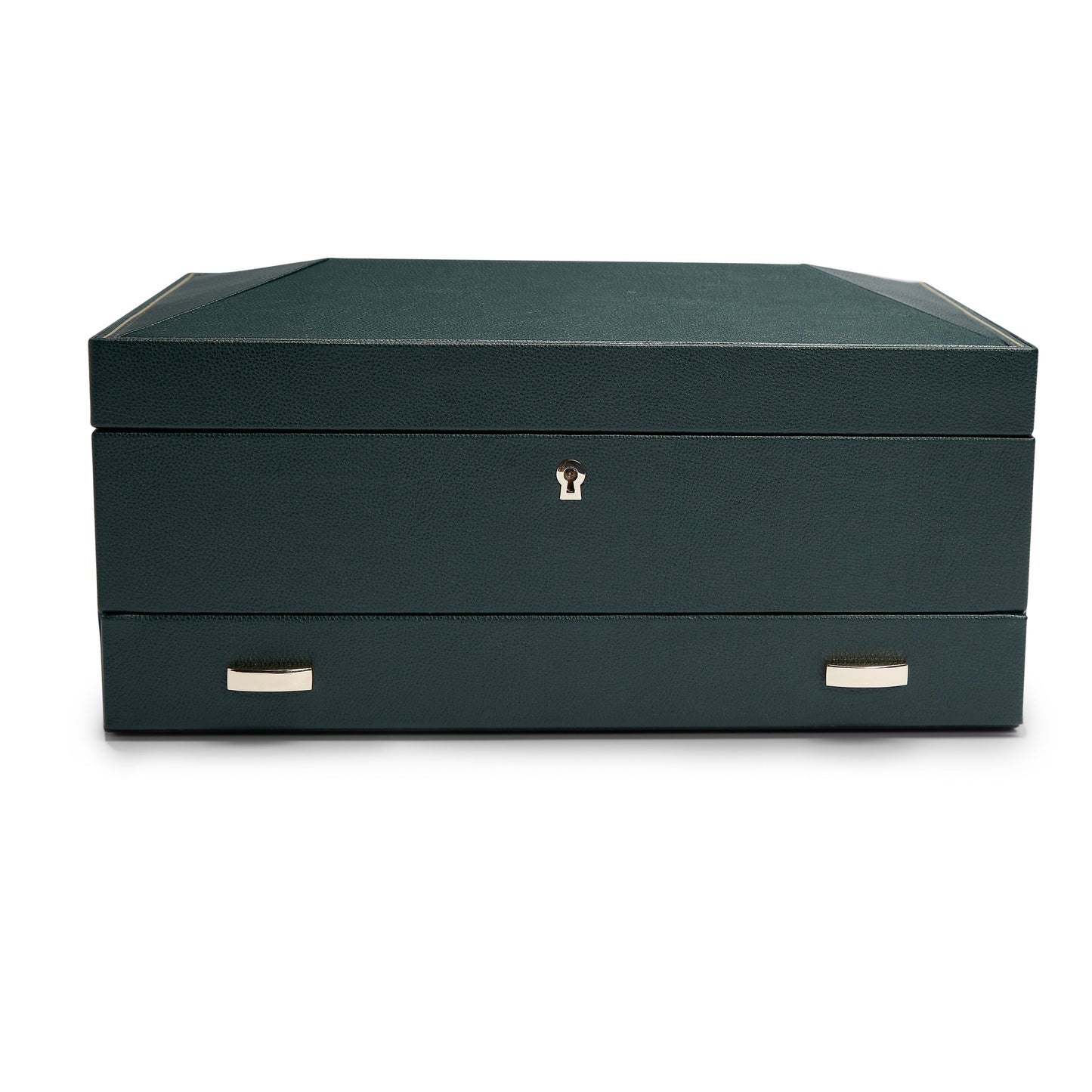 Wolf Brit Racing Green 10P W Draw Watch Box