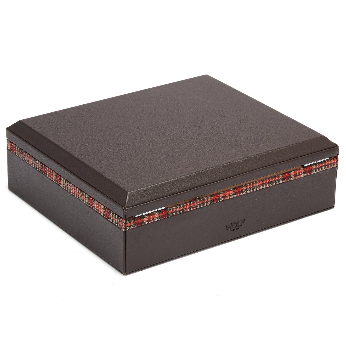 Wolf WM x WOLF Humidor Cigar Case Brown
