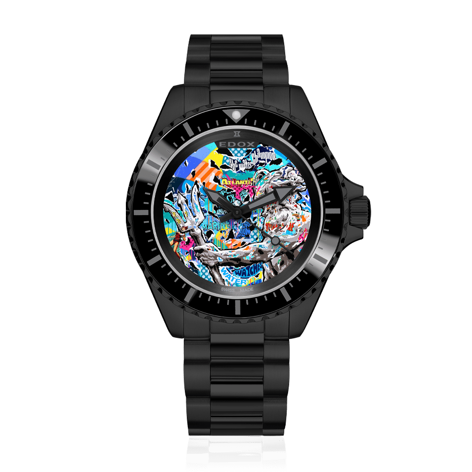 Edox Neptunian Pop Neptunian Automatic Limited Edition