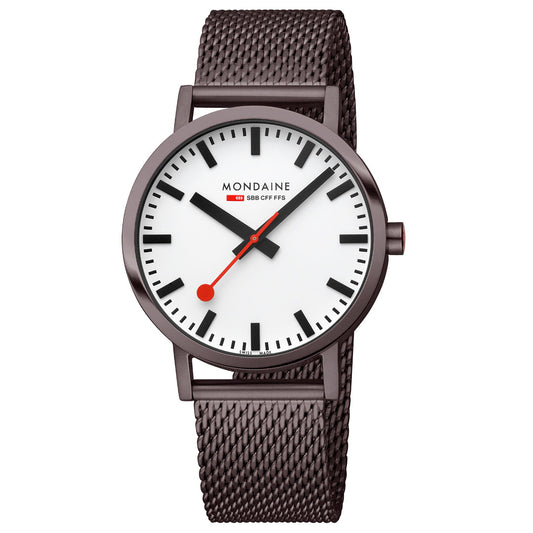 Mondaine Classic Mesh Brown 40mm - A660.30360.1BSBZ