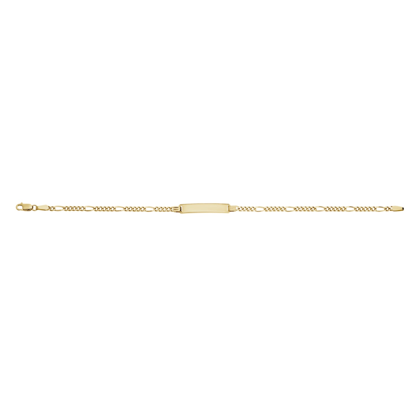 9ct gold ID bracelet