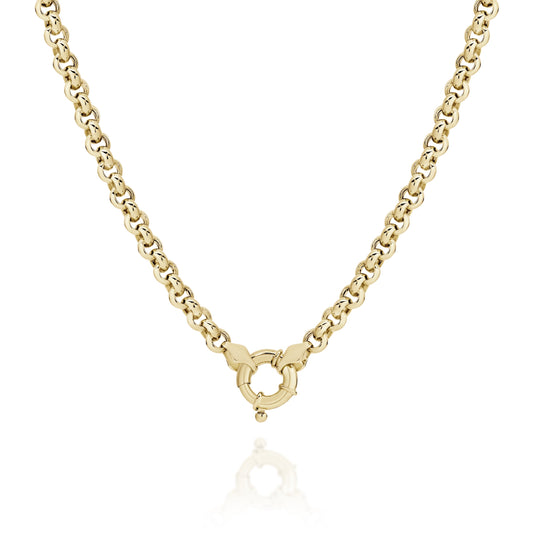 9ct gold necklet 50cm