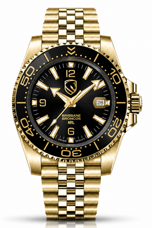 Brisbane Broncos Clubmaster Victory — Official NRL Licensed Watch