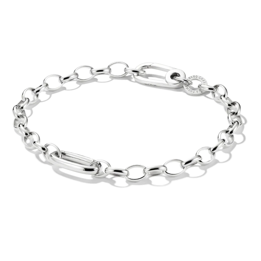 THOMAS SABO Charm bracelet with Connect link Silver