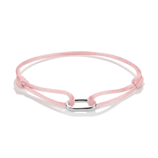 THOMAS SABO Connect Textile Bracelet Pink