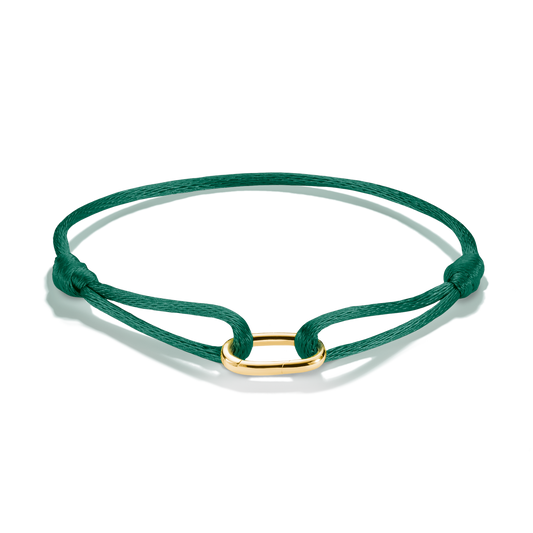 THOMAS SABO Connect Textile Bracelet Green