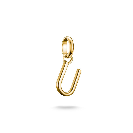 THOMAS SABO Connect Charm letter U Gold