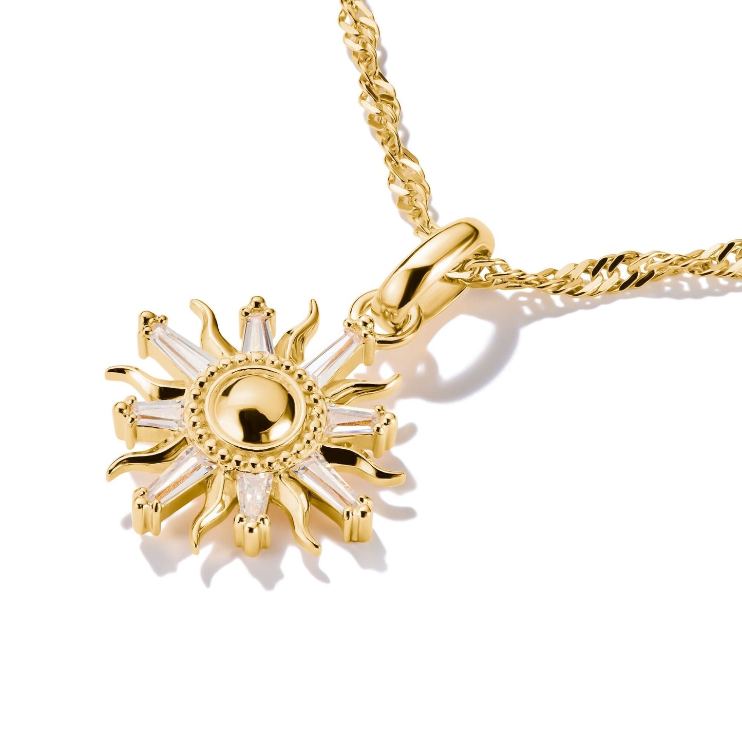 THOMAS SABO Connect Charm sun Gold