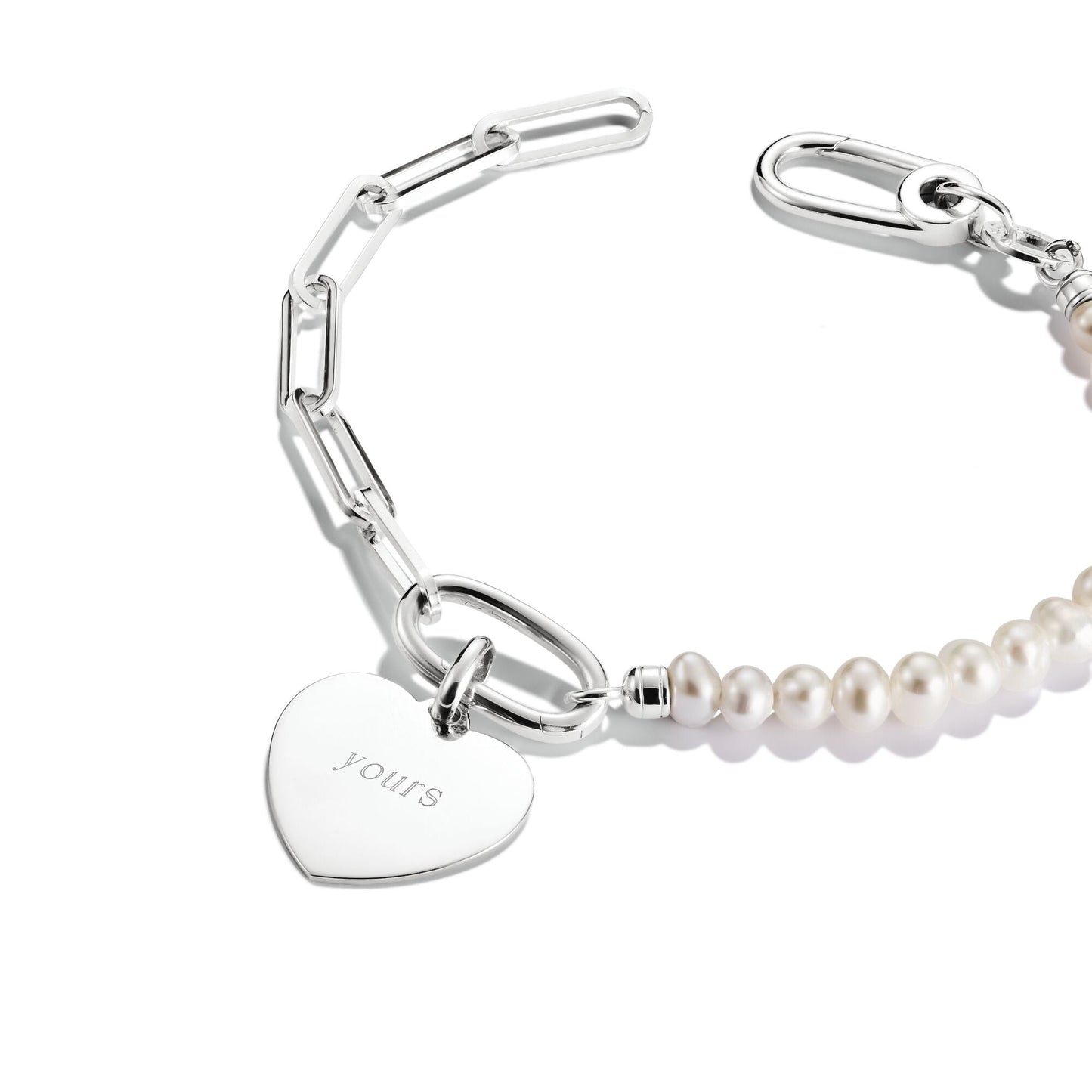 THOMAS SABO Connect Charm big heart silver