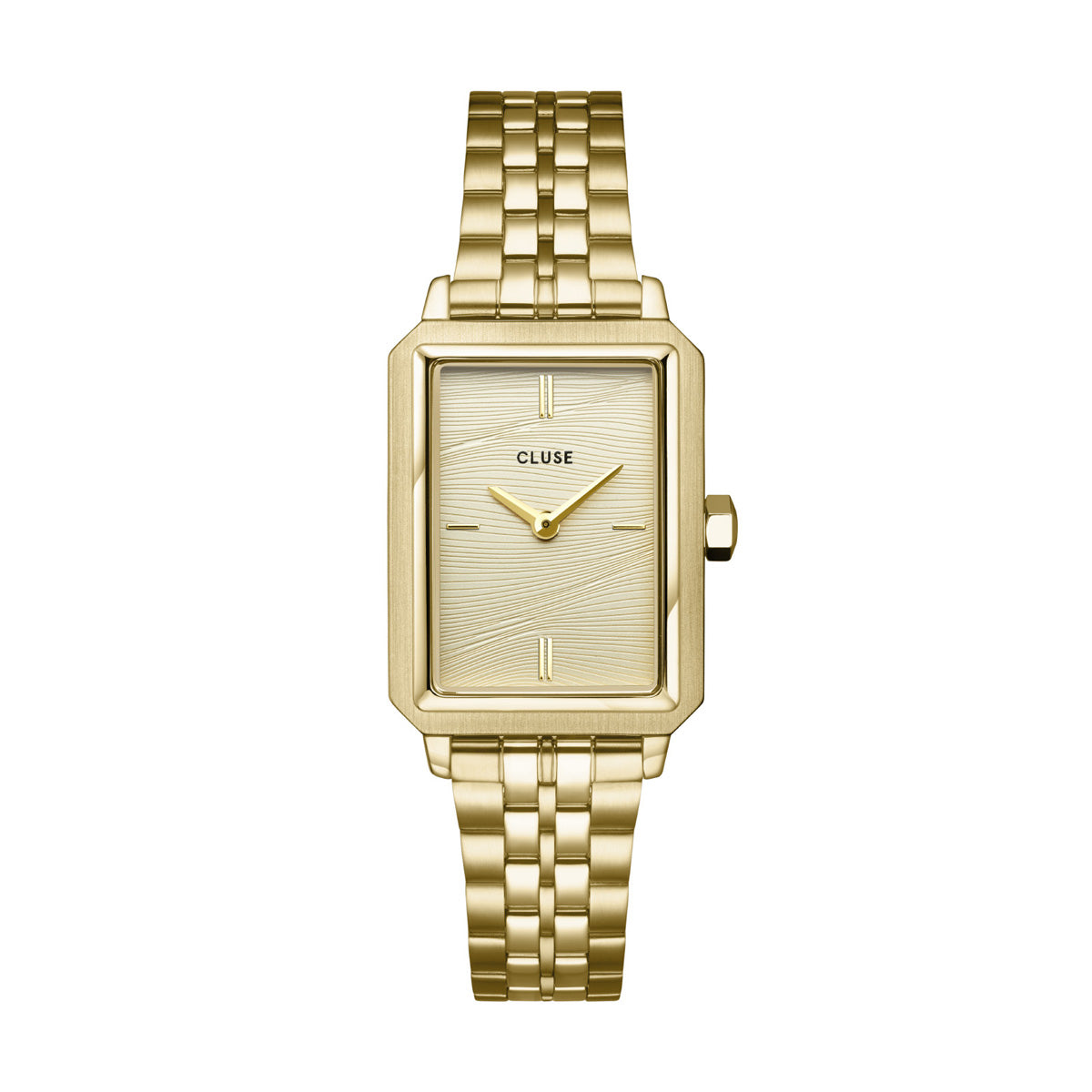 CLUSE Fluette Gold / Sand Textured Gold Link CW11511