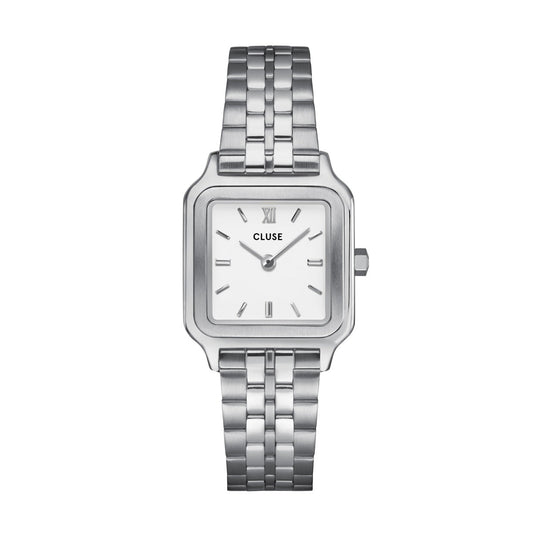 CLUSE Gracieuse White/Silver Link