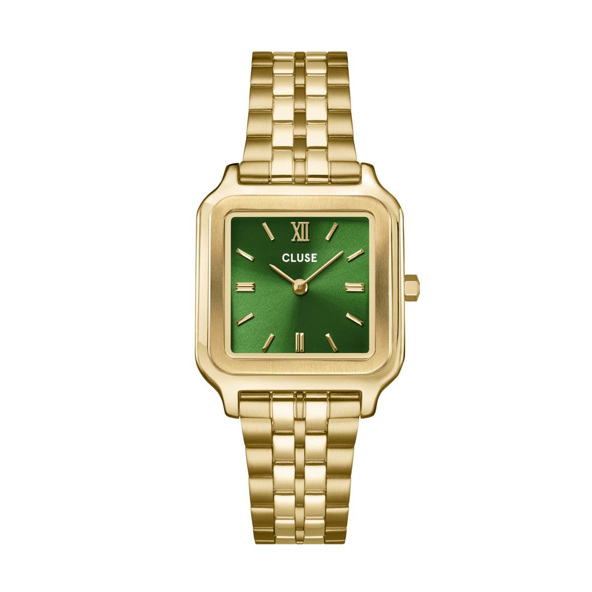 CLUSE Gracieuse Forest Green / Gold Watch