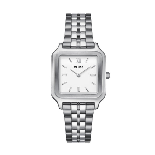 CLUSE Gracieuse White / Silver Link