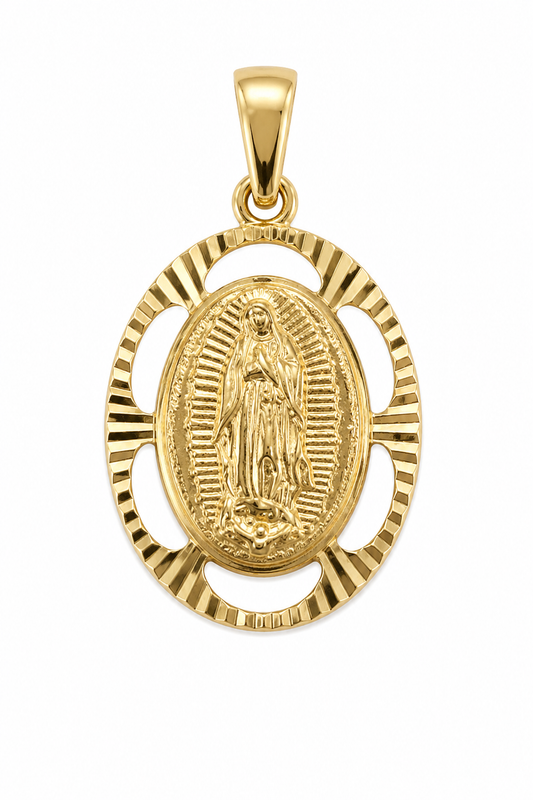 18ct Yellow Gold Miraculous Medal