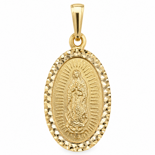 9ct Yellow Gold Miraculous Medal