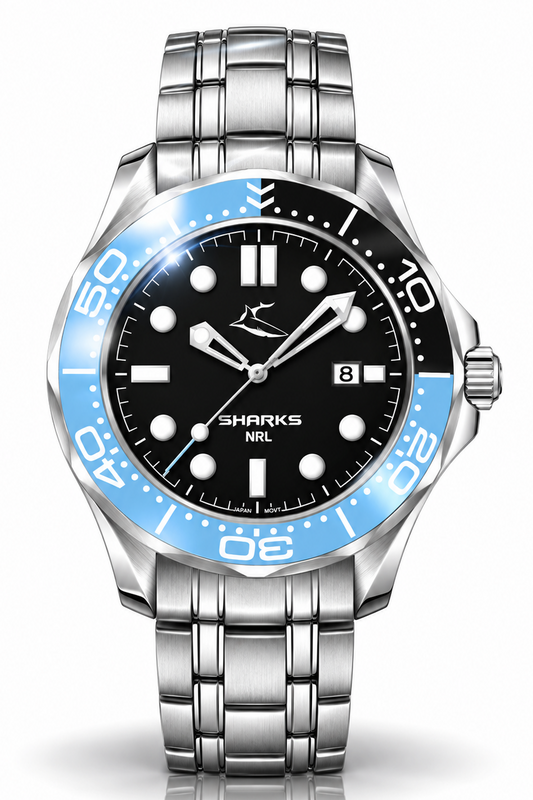 Cronulla-Sutherland Sharks MatchTimer Home Series — Official NRL Licensed Watch