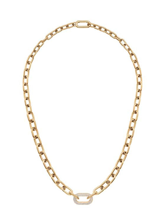 Daniel Wellington Crystal Link Necklace Gold