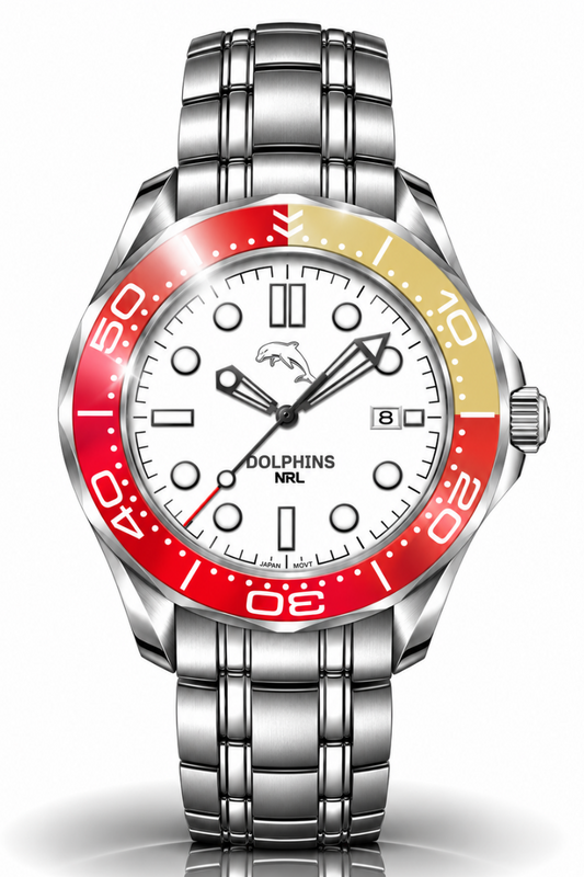 Dolphins MatchTimer Away Series — Official NRL Licensed Watch