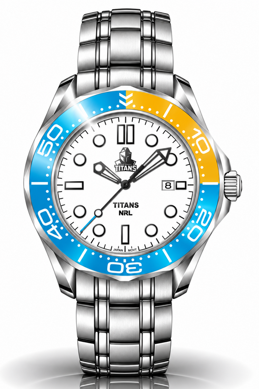 Gold Coast Titans MatchTimer Away Series — Official NRL Licensed Watch