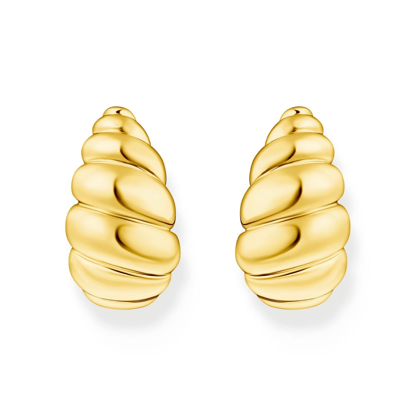 THOMAS SABO Organic shapes twisted ear studs