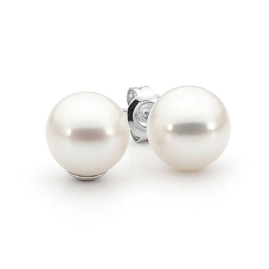 Sterling Silver Clair de Lune Stud Earrings