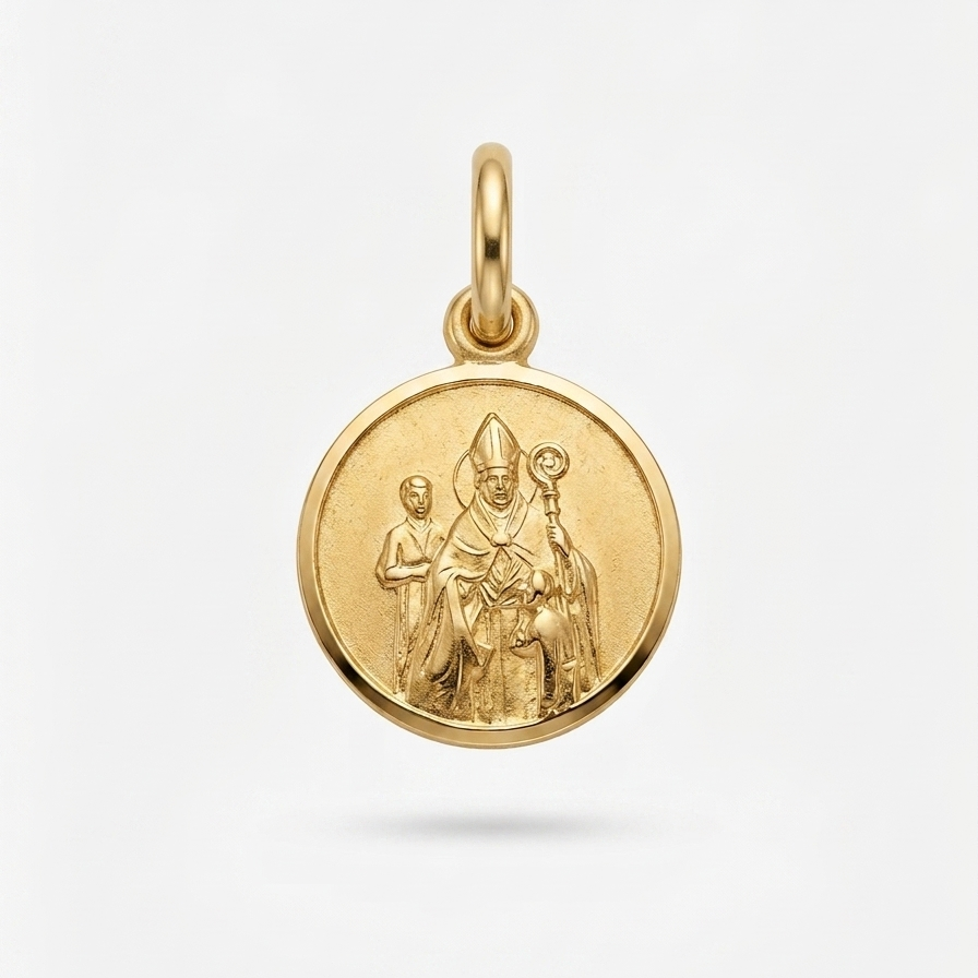 18ct Yellow Gold Confirmation Medal