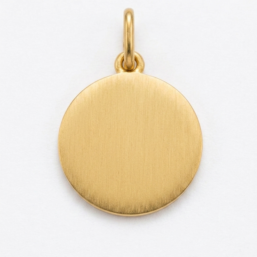 18ct Yellow Gold Holy Communion Medal