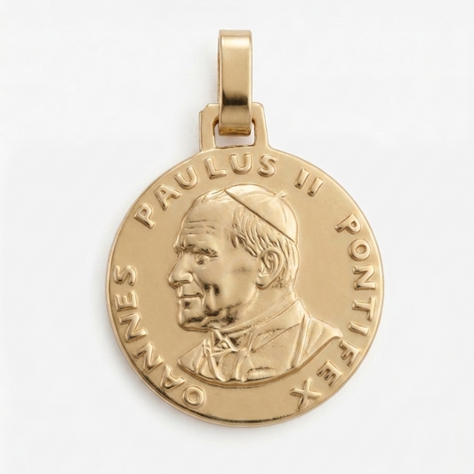 18ct Yellow Gold Joannes Paulus Medal