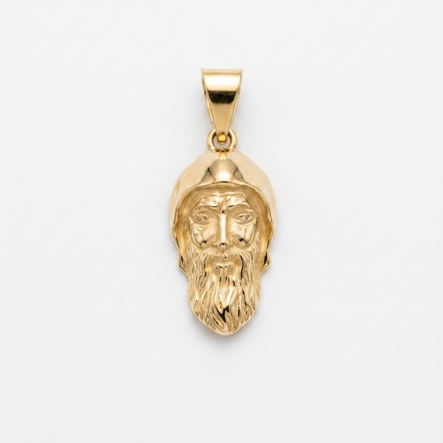 18ct Yellow Gold St Charbel Medal