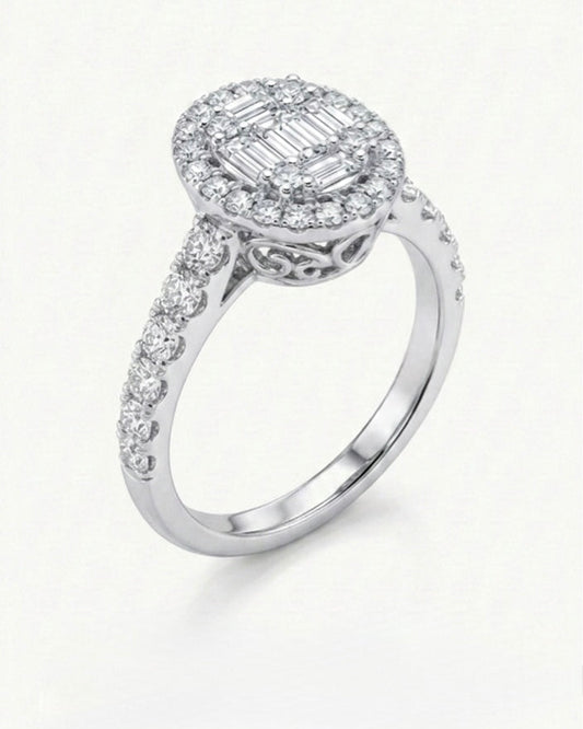 Filigre Diamond Ring