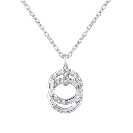 Georgini Alchemy Couture Link Pendant Silver