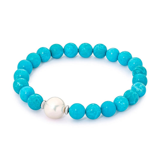 Sterling Silver Leola Pearl Bracelet