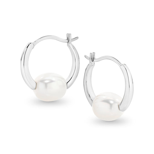Sterling Silver Freya Hoops