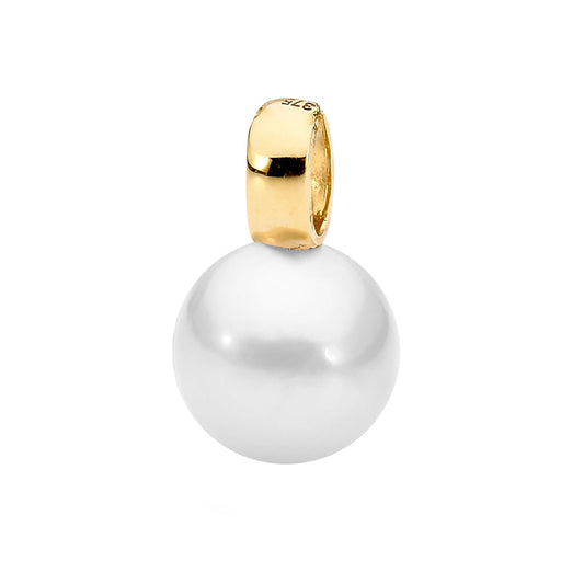 9ct Yellow Gold Edison Pearl Pendant