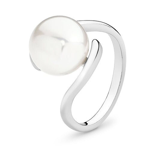 Sterling Silver Sybil Pearl Ring