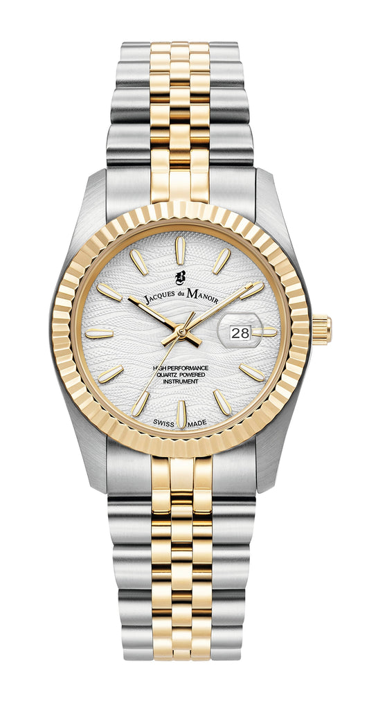 Jacques du Manoir Military Inspiration Passion Two Tone 34mm