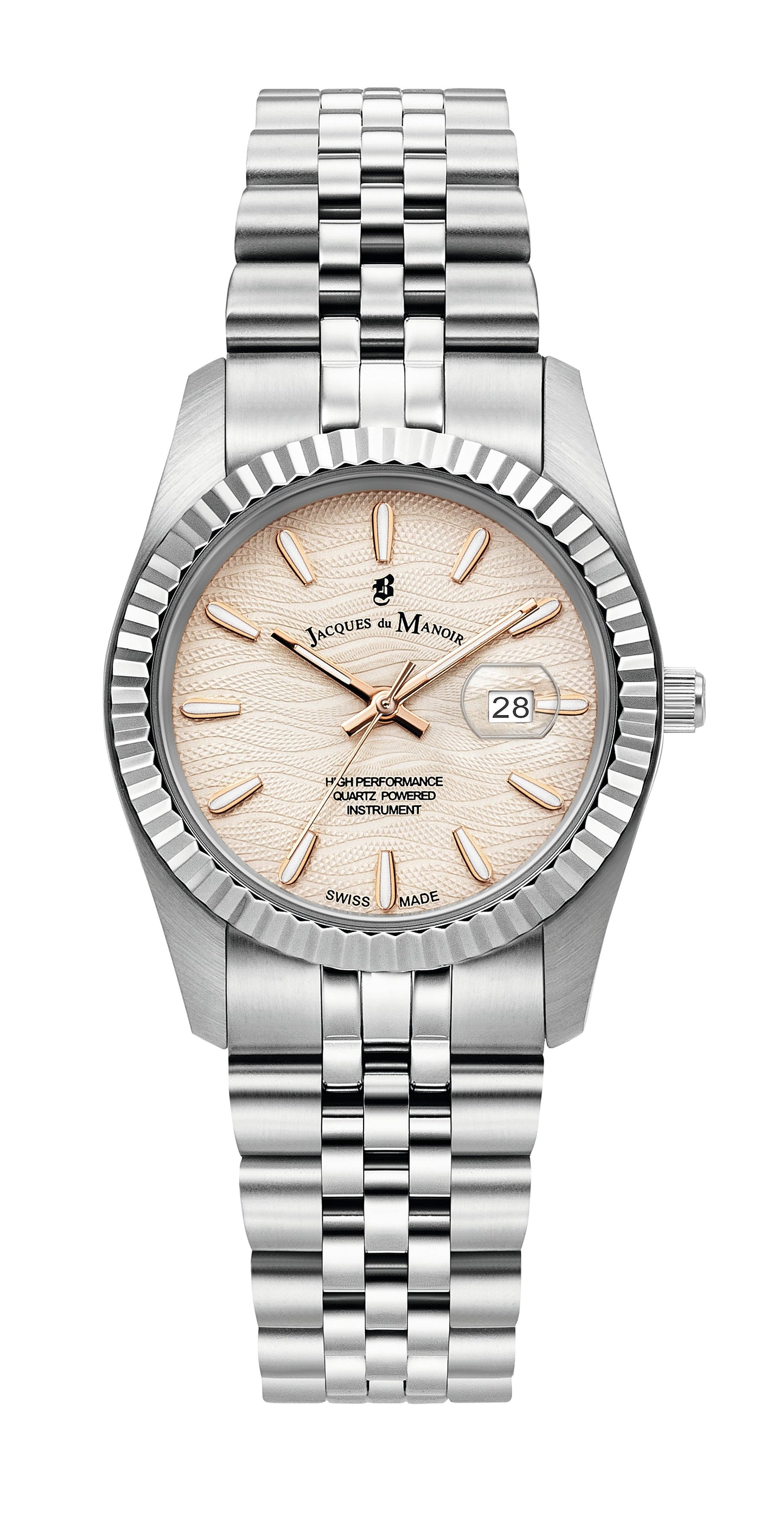Jacques du Manoir Inspiration Passion Stainless Steel 5 ATM Watch