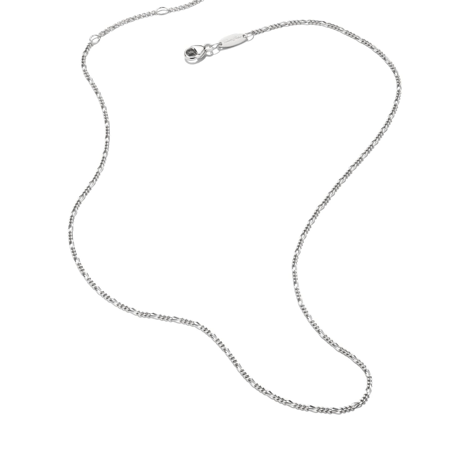 THOMAS SABO Charm necklace Figaro design Silver