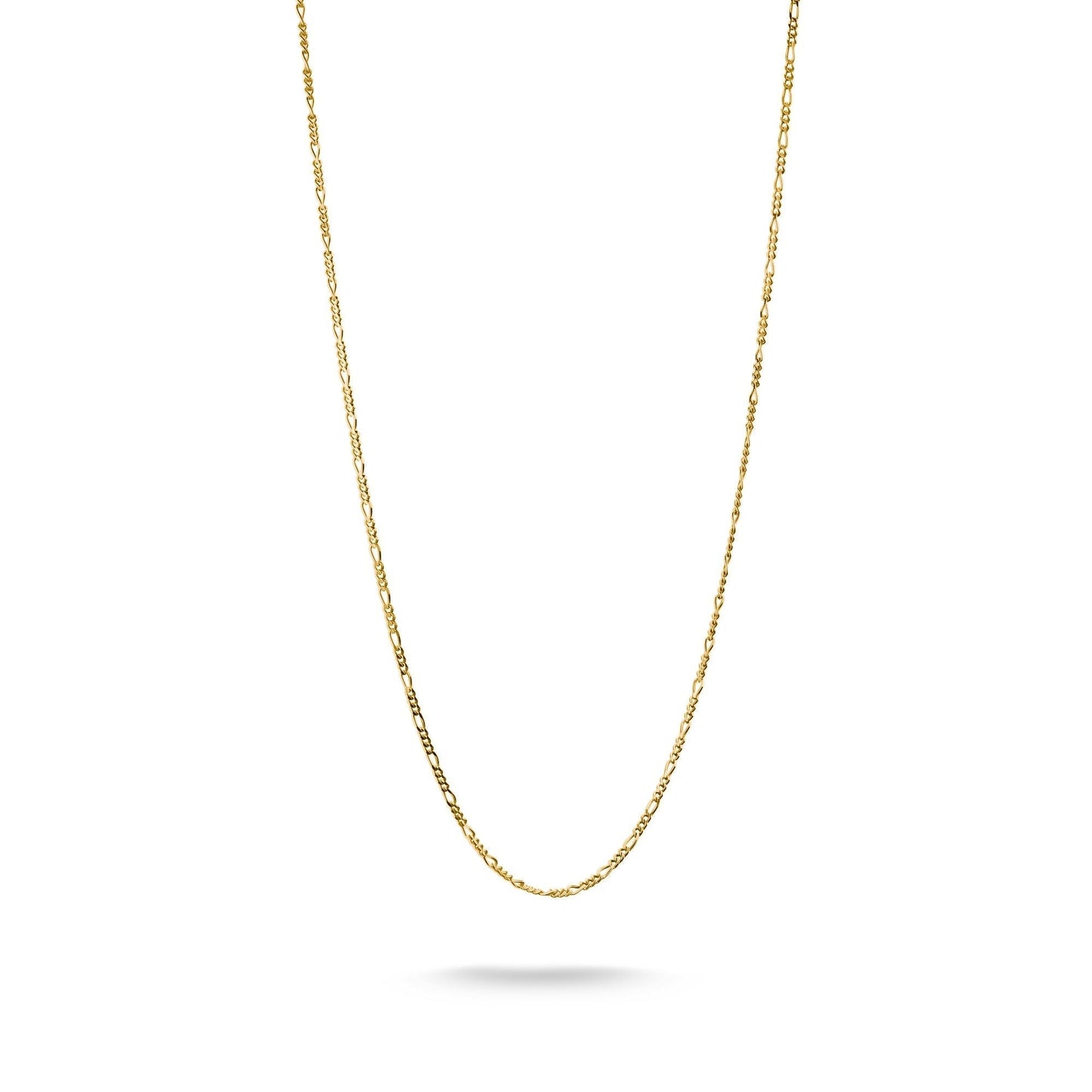 THOMAS SABO Charm necklace Figaro design Gold