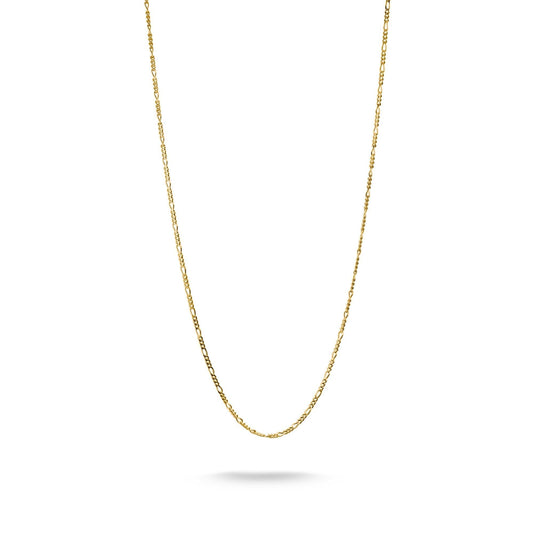THOMAS SABO Charm necklace Figaro design Gold
