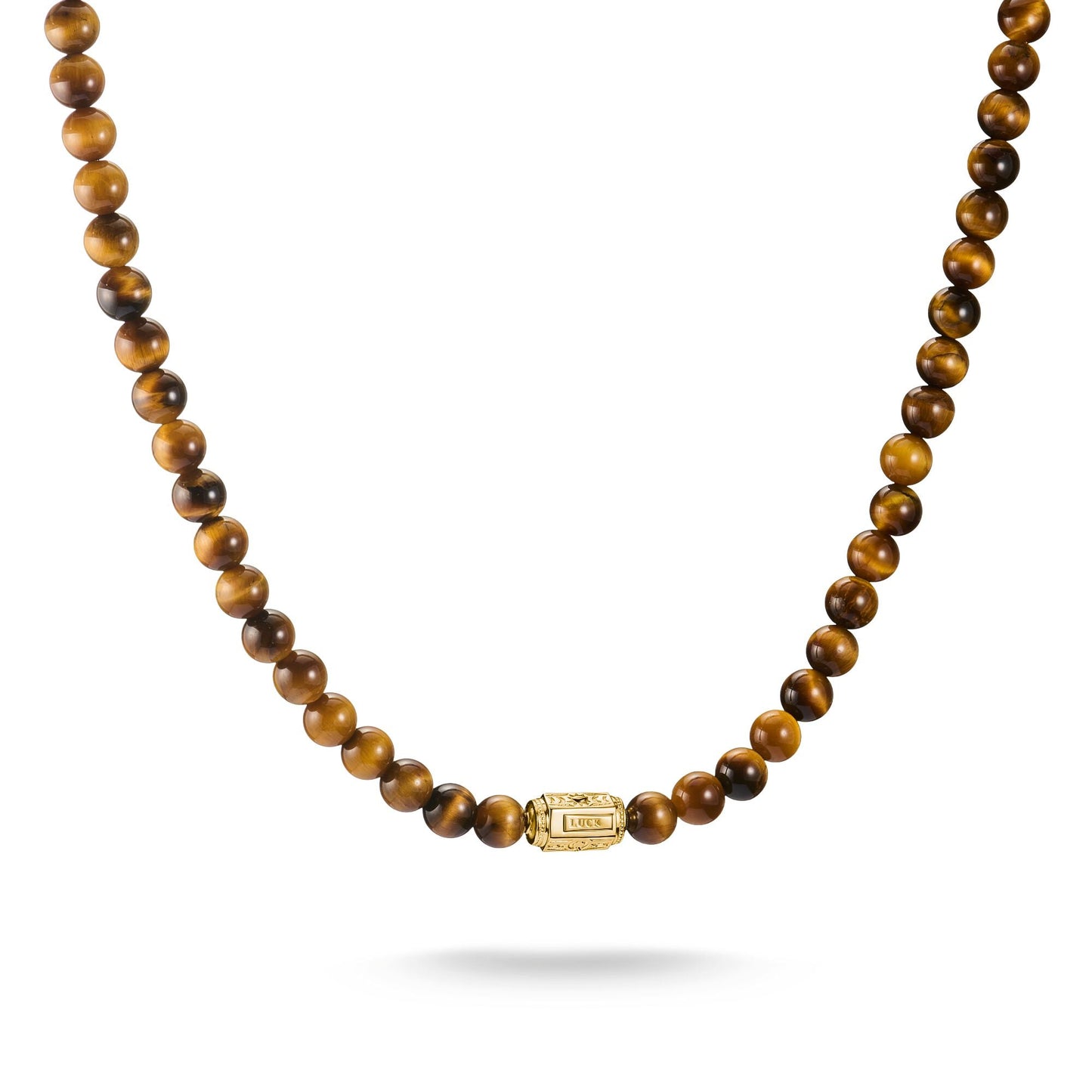 THOMAS SABO Necklace with Tiger's Eye Beads